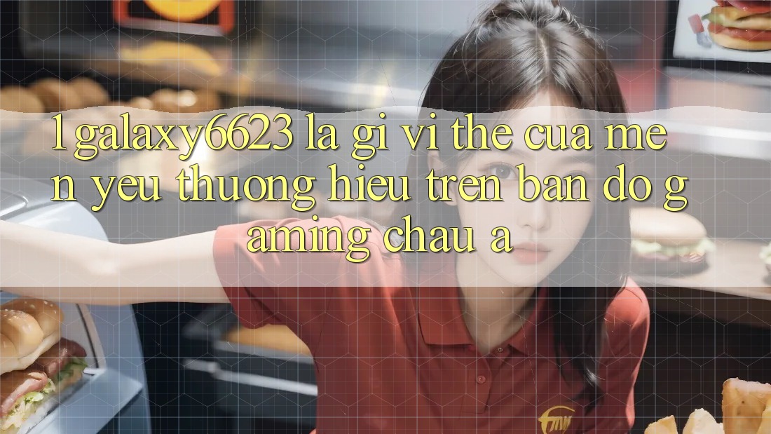 1. Galaxy6623 Là Gì? Vị Thế Của Mến yêu thương Hiệu Trên Bản Đồ Gaming Châu Á
