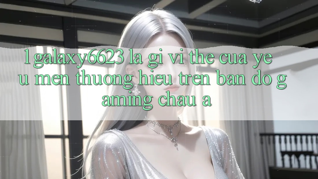 1. Galaxy6623 Là Gì? Vị Thế Của Yêu mến thương Hiệu Trên Bản Đồ Gaming Châu Á 1. Galaxy6623 Là Gì? Vị Thế Của Yêu mến thương Hiệu Trên Bản Đồ Gaming Châu Á