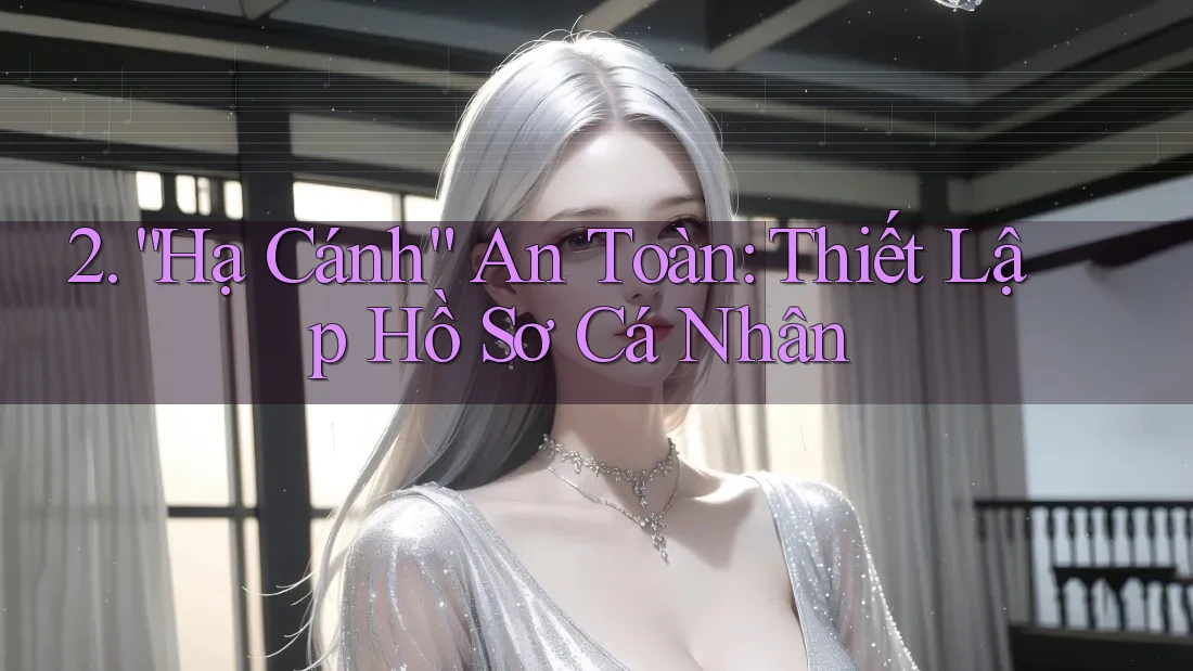 2. “Hạ Cánh” An Toàn: Thiết Lập Hồ Sơ Cá Nhân 2. “Hạ Cánh” An Toàn: Thiết Lập Hồ Sơ Cá Nhân