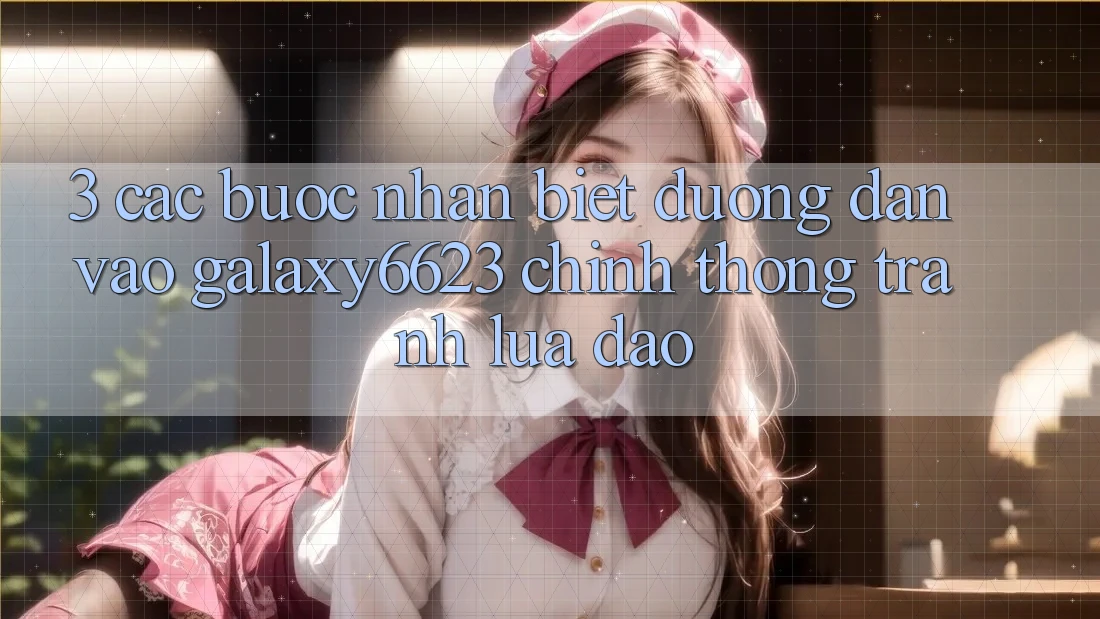 3. Các bước Nhận Biết Đường dẫn Vào Galaxy6623 Chính Thống & Tránh Lừa Đảo