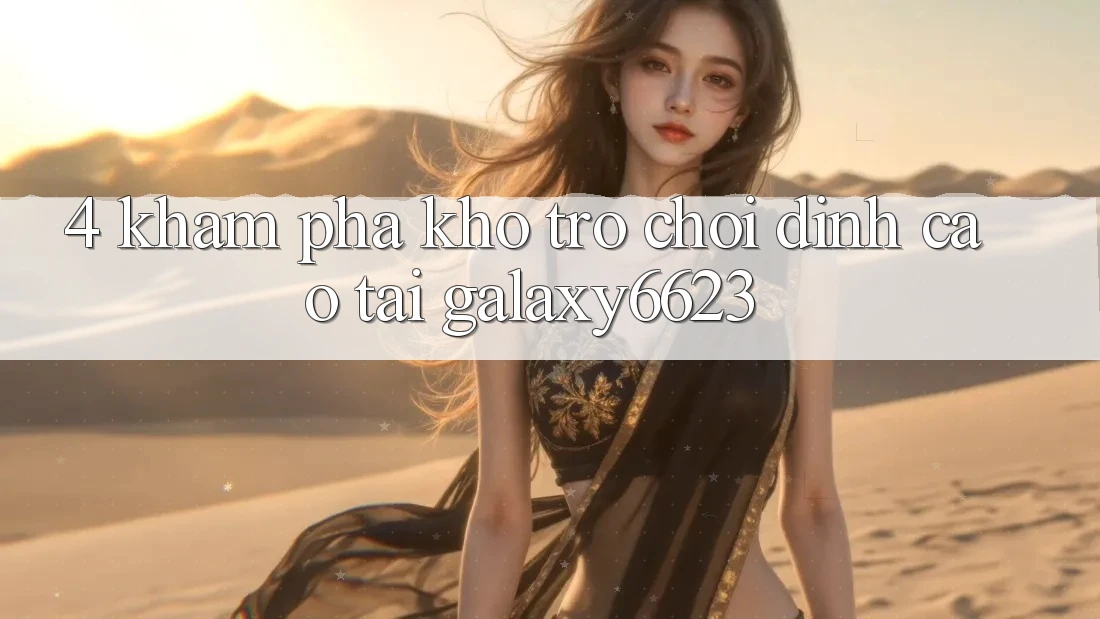 4. Khám Phá Kho Trò Chơi Đỉnh cao Tại Galaxy6623 4. Khám Phá Kho Trò Chơi Đỉnh cao Tại Galaxy6623