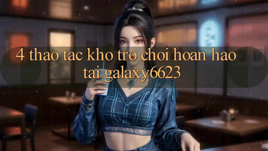 4. Thao tác Kho Trò Chơi Hoàn hảo Tại Galaxy6623 4. Thao tác Kho Trò Chơi Hoàn hảo Tại Galaxy6623