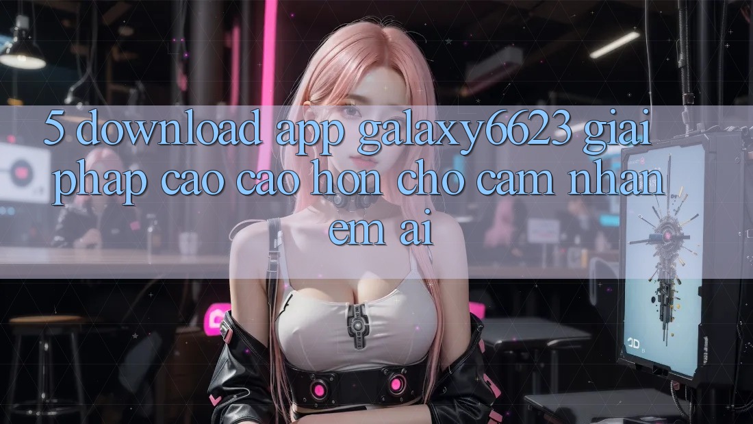 5. Download App Galaxy6623 - Giải Pháp Cao cao hơn Cho Cảm nhận Êm ái