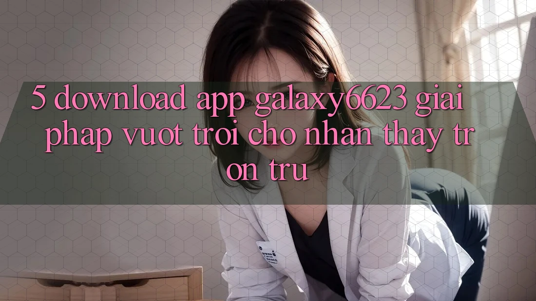 5. Download App Galaxy6623 - Giải Pháp Vượt Trội Cho Nhận thấy Trơn tru 5. Download App Galaxy6623 - Giải Pháp Vượt Trội Cho Nhận thấy Trơn tru