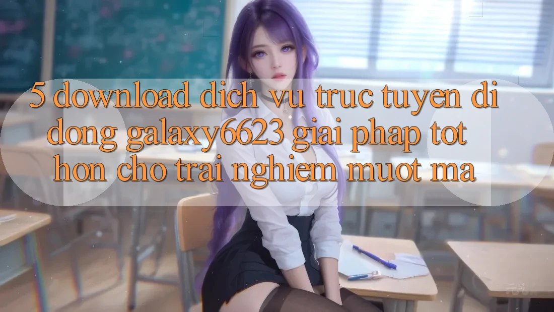 5. Download Dịch vụ trực tuyến di động Galaxy6623 - Giải Pháp Tốt hơn Cho Trải Nghiệm Mượt Mà 5. Download Dịch vụ trực tuyến di động Galaxy6623 - Giải Pháp Tốt hơn Cho Trải Nghiệm Mượt Mà