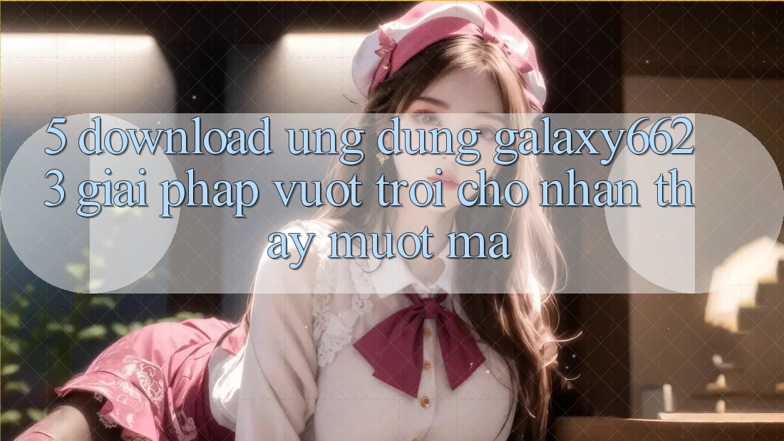 5. Download Ứng dụng Galaxy6623 - Giải Pháp Vượt Trội Cho Nhận thấy Mượt mà 5. Download Ứng dụng Galaxy6623 - Giải Pháp Vượt Trội Cho Nhận thấy Mượt mà