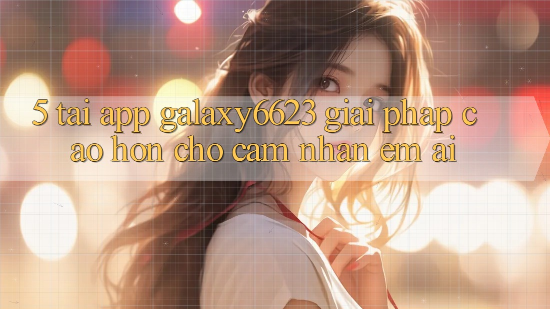 5. Tải App Galaxy6623 - Giải Pháp Cao hơn Cho Cảm nhận Êm ái 5. Tải App Galaxy6623 - Giải Pháp Cao hơn Cho Cảm nhận Êm ái