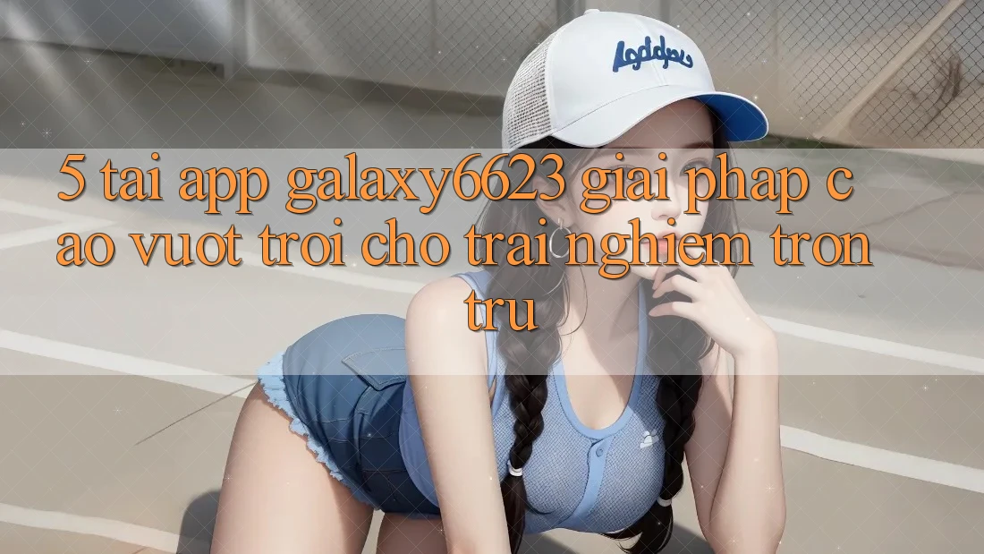 5. Tải App Galaxy6623 - Giải Pháp Cao vượt trội Cho Trải Nghiệm Trơn tru 5. Tải App Galaxy6623 - Giải Pháp Cao vượt trội Cho Trải Nghiệm Trơn tru
