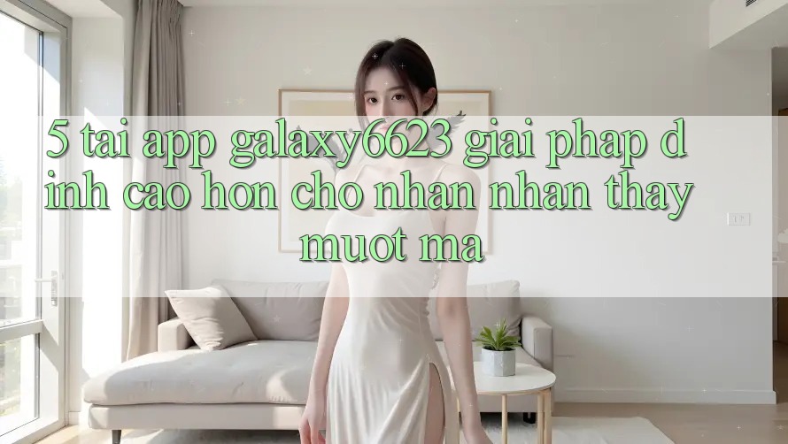 5. Tải App Galaxy6623 - Giải Pháp Đỉnh cao hơn Cho Nhận nhận thấy Mượt mà 5. Tải App Galaxy6623 - Giải Pháp Đỉnh cao hơn Cho Nhận nhận thấy Mượt mà