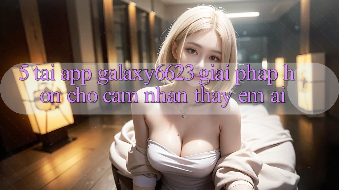 5. Tải App Galaxy6623 - Giải Pháp Hơn Cho Cảm nhận thấy Êm ái 5. Tải App Galaxy6623 - Giải Pháp Hơn Cho Cảm nhận thấy Êm ái