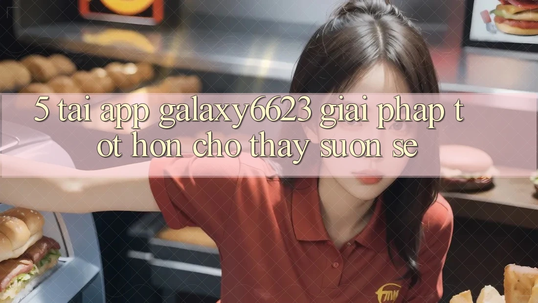 5. Tải App Galaxy6623 - Giải Pháp Tốt hơn Cho Thấy Suôn sẻ 5. Tải App Galaxy6623 - Giải Pháp Tốt hơn Cho Thấy Suôn sẻ