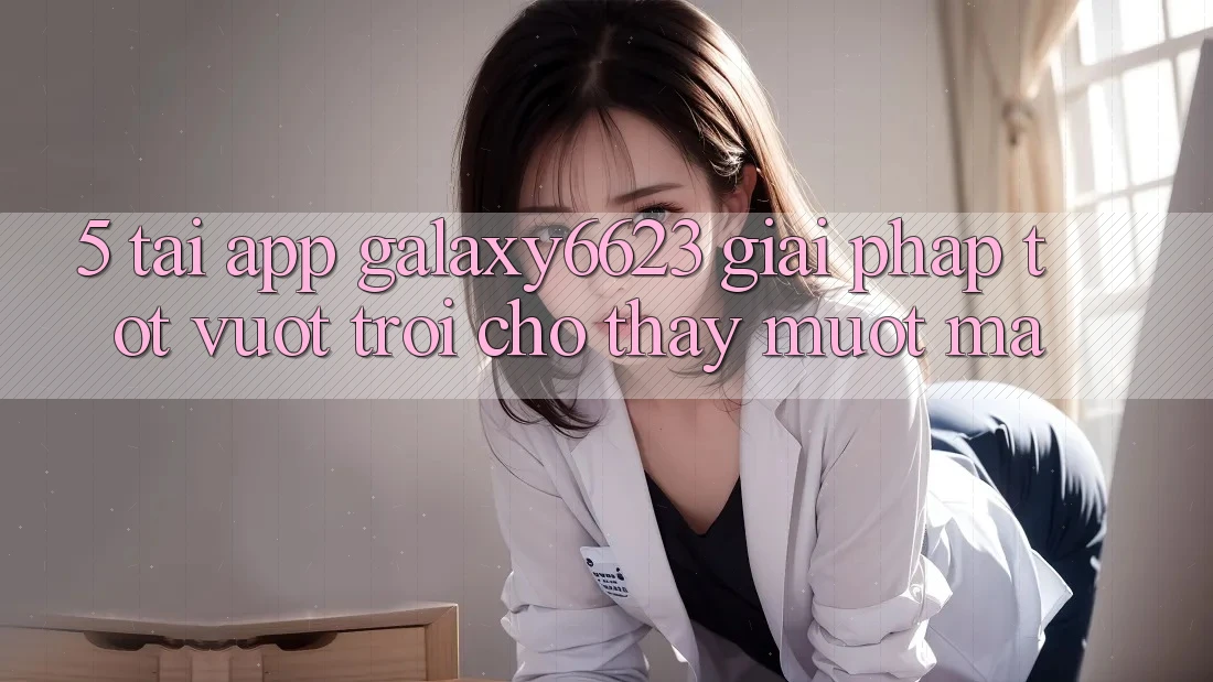 5. Tải App Galaxy6623 - Giải Pháp Tốt vượt trội Cho Thấy Mượt mà 5. Tải App Galaxy6623 - Giải Pháp Tốt vượt trội Cho Thấy Mượt mà
