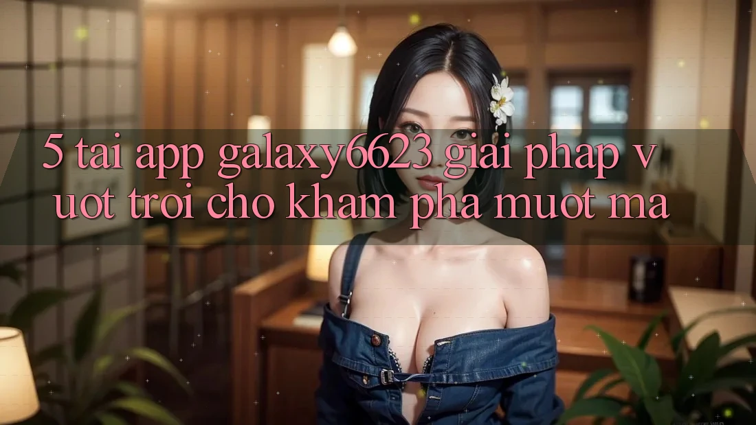 5. Tải App Galaxy6623 - Giải Pháp Vượt Trội Cho Khám phá Mượt Mà 5. Tải App Galaxy6623 - Giải Pháp Vượt Trội Cho Khám phá Mượt Mà