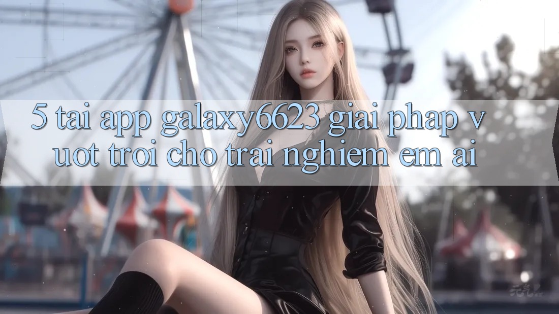 5. Tải App Galaxy6623 - Giải Pháp Vượt Trội Cho Trải Nghiệm Êm ái 5. Tải App Galaxy6623 - Giải Pháp Vượt Trội Cho Trải Nghiệm Êm ái