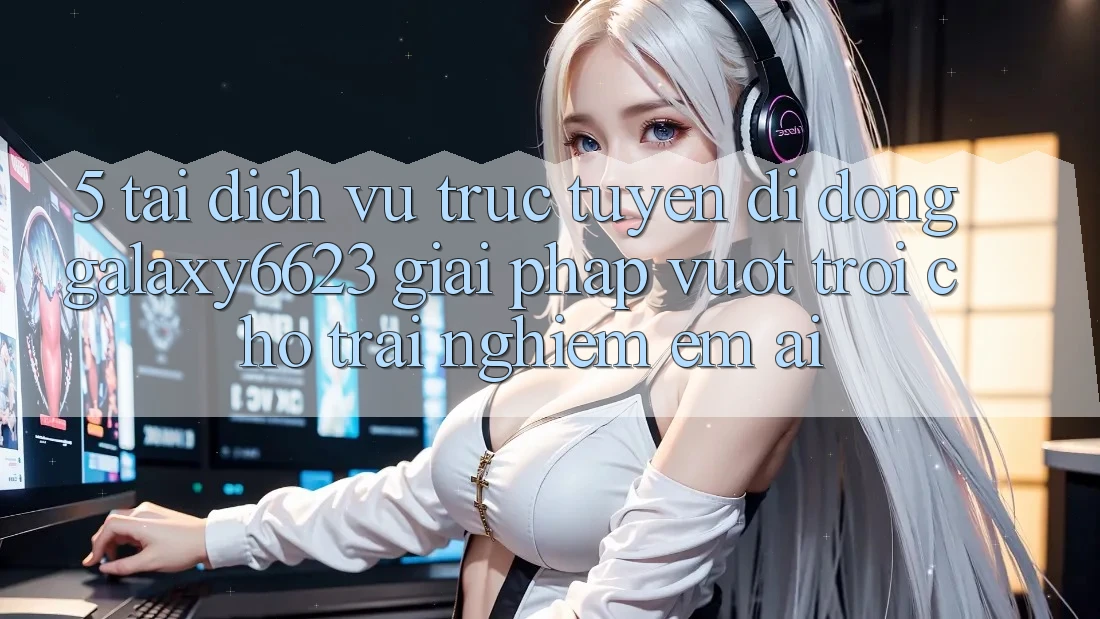 5. Tải Dịch vụ trực tuyến di động Galaxy6623 - Giải Pháp Vượt Trội Cho Trải Nghiệm Êm ái 5. Tải Dịch vụ trực tuyến di động Galaxy6623 - Giải Pháp Vượt Trội Cho Trải Nghiệm Êm ái