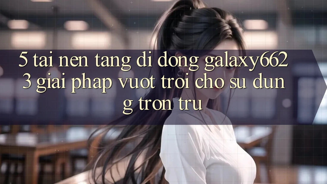 5. Tải Nền tảng di động Galaxy6623 - Giải Pháp Vượt Trội Cho Sử dụng Trơn tru 5. Tải Nền tảng di động Galaxy6623 - Giải Pháp Vượt Trội Cho Sử dụng Trơn tru