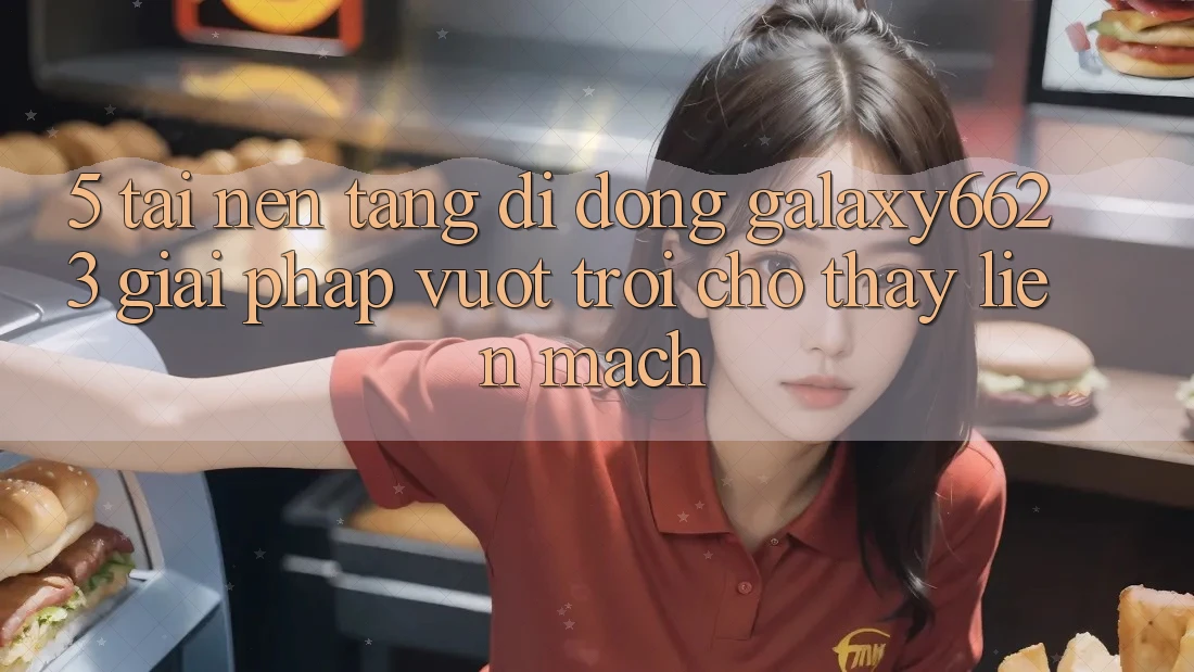 5. Tải Nền tảng di động Galaxy6623 - Giải Pháp Vượt Trội Cho Thấy Liền mạch 5. Tải Nền tảng di động Galaxy6623 - Giải Pháp Vượt Trội Cho Thấy Liền mạch