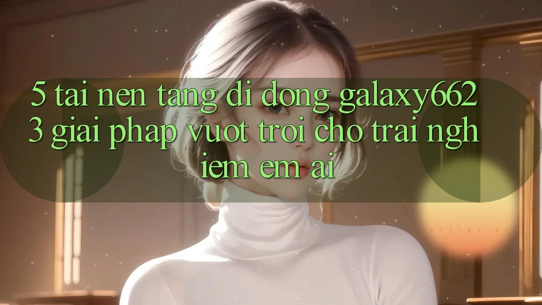 5. Tải Nền tảng di động Galaxy6623 - Giải Pháp Vượt trội Cho Trải nghiệm Êm ái 5. Tải Nền tảng di động Galaxy6623 - Giải Pháp Vượt trội Cho Trải nghiệm Êm ái