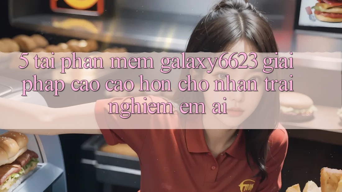 5. Tải Phần mềm Galaxy6623 - Giải Pháp Cao cao hơn Cho Nhận trải nghiệm Êm ái 5. Tải Phần mềm Galaxy6623 - Giải Pháp Cao cao hơn Cho Nhận trải nghiệm Êm ái