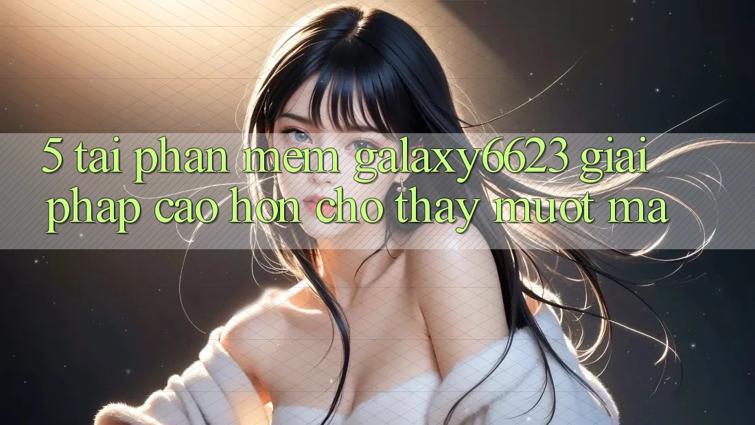5. Tải Phần mềm Galaxy6623 - Giải Pháp Cao hơn Cho Thấy Mượt Mà