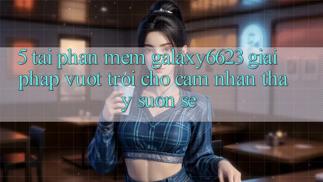 5. Tải Phần mềm Galaxy6623 - Giải Pháp Vượt trội Cho Cảm nhận thấy Suôn sẻ 5. Tải Phần mềm Galaxy6623 - Giải Pháp Vượt trội Cho Cảm nhận thấy Suôn sẻ
