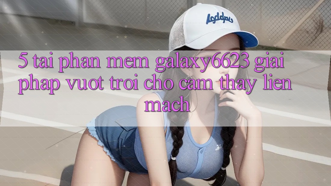 5. Tải Phần mềm Galaxy6623 - Giải Pháp Vượt Trội Cho Cảm thấy Liền mạch