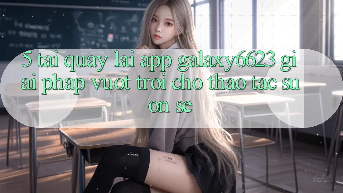 5. Tải quay lại App Galaxy6623 - Giải Pháp Vượt Trội Cho Thao tác Suôn sẻ 5. Tải quay lại App Galaxy6623 - Giải Pháp Vượt Trội Cho Thao tác Suôn sẻ
