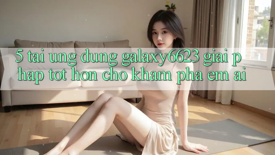5. Tải Ứng dụng Galaxy6623 - Giải Pháp Tốt hơn Cho Khám phá Êm ái 5. Tải Ứng dụng Galaxy6623 - Giải Pháp Tốt hơn Cho Khám phá Êm ái