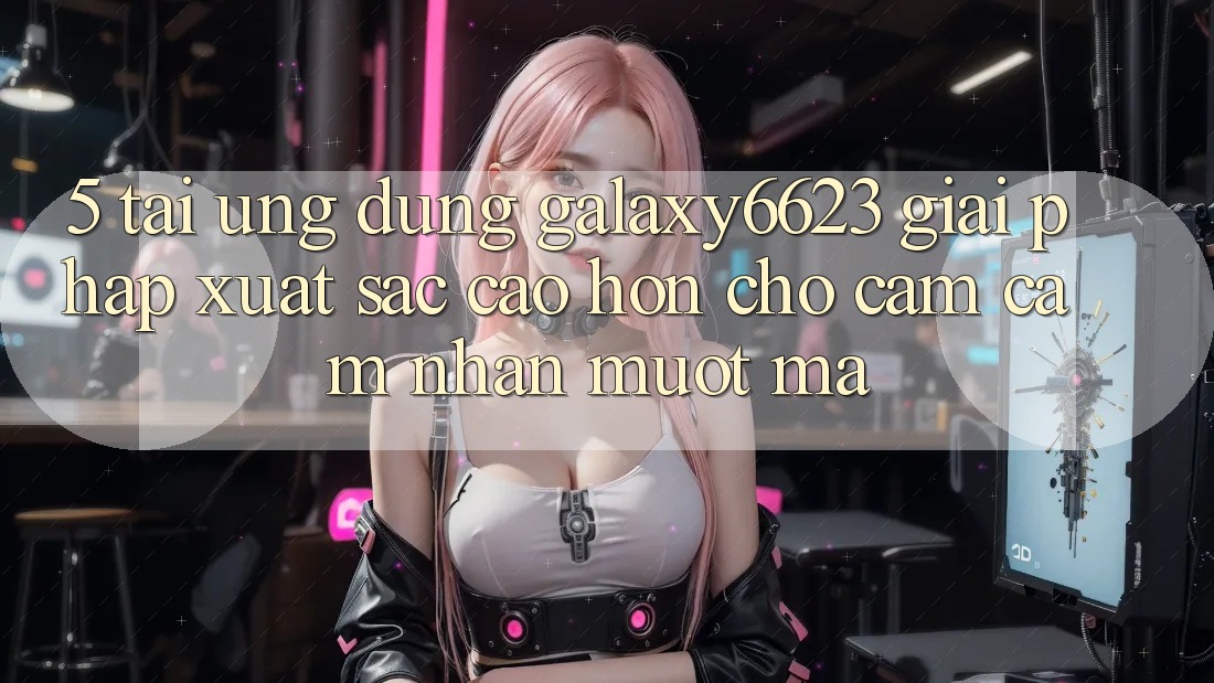 5. Tải Ứng dụng Galaxy6623 - Giải Pháp Xuất sắc cao hơn Cho Cảm cảm nhận Mượt mà 5. Tải Ứng dụng Galaxy6623 - Giải Pháp Xuất sắc cao hơn Cho Cảm cảm nhận Mượt mà
