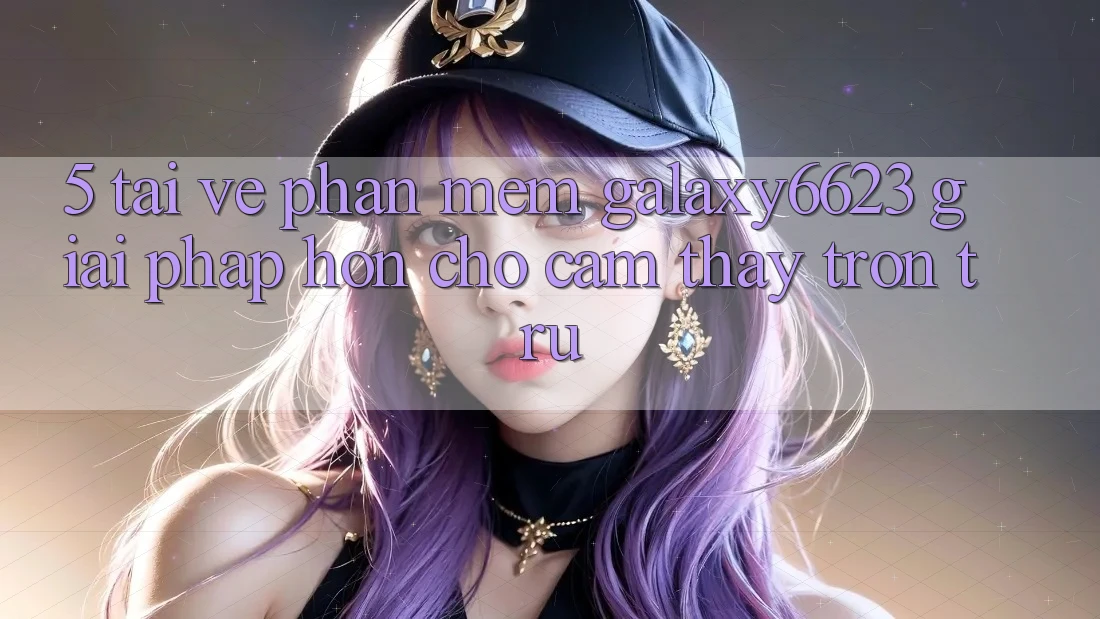 5. Tải về Phần mềm Galaxy6623 - Giải Pháp Hơn Cho Cảm thấy Trơn tru 5. Tải về Phần mềm Galaxy6623 - Giải Pháp Hơn Cho Cảm thấy Trơn tru