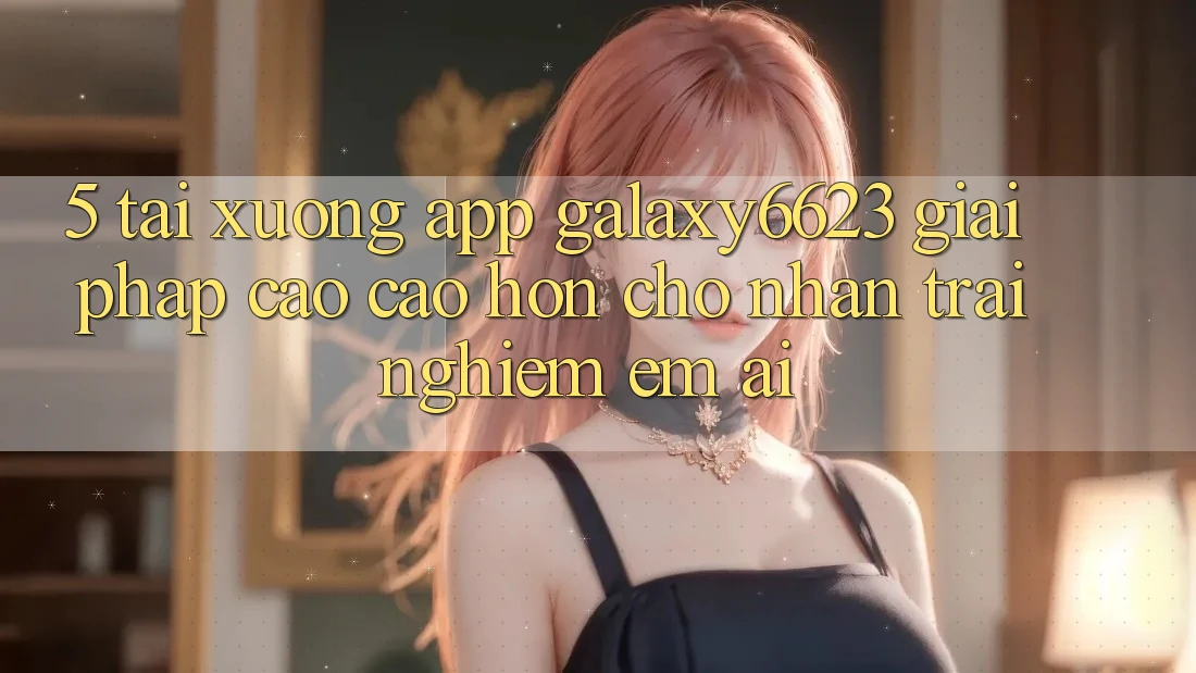 5. Tải xuống App Galaxy6623 - Giải Pháp Cao cao hơn Cho Nhận trải nghiệm Êm ái 5. Tải xuống App Galaxy6623 - Giải Pháp Cao cao hơn Cho Nhận trải nghiệm Êm ái
