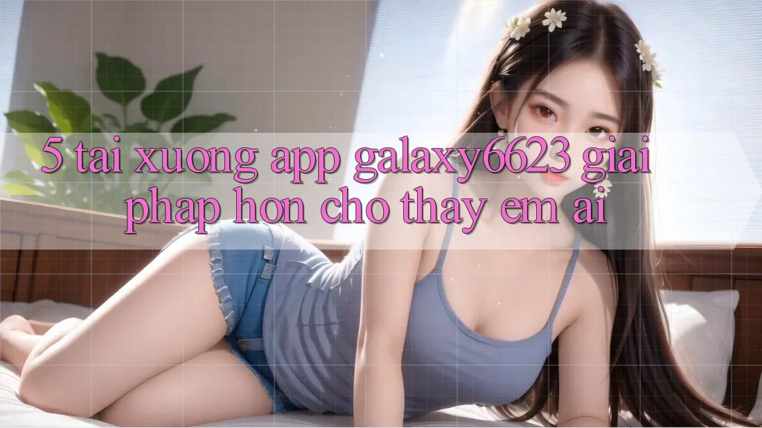 5. Tải xuống App Galaxy6623 - Giải Pháp Hơn Cho Thấy Êm ái 5. Tải xuống App Galaxy6623 - Giải Pháp Hơn Cho Thấy Êm ái