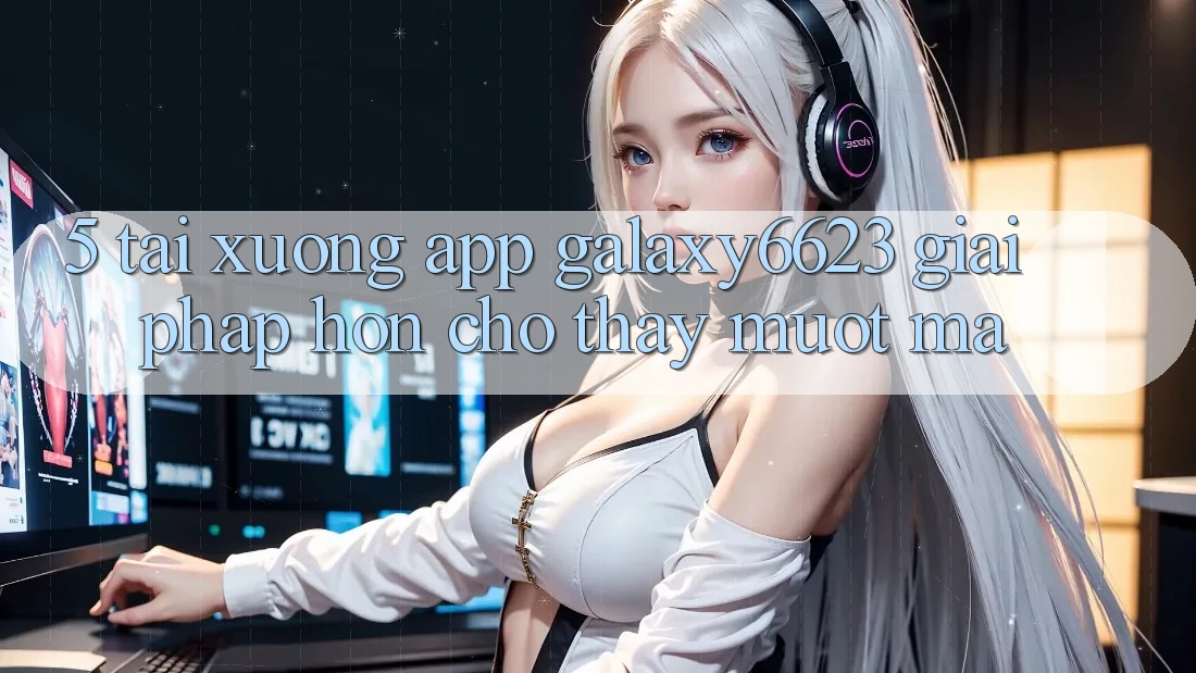 5. Tải xuống App Galaxy6623 - Giải Pháp Hơn Cho Thấy Mượt Mà