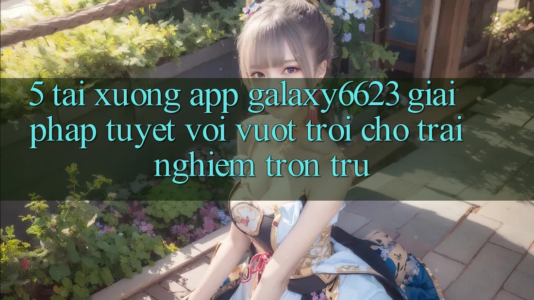 5. Tải xuống App Galaxy6623 - Giải Pháp Tuyệt vời vượt trội Cho Trải Nghiệm Trơn tru 5. Tải xuống App Galaxy6623 - Giải Pháp Tuyệt vời vượt trội Cho Trải Nghiệm Trơn tru