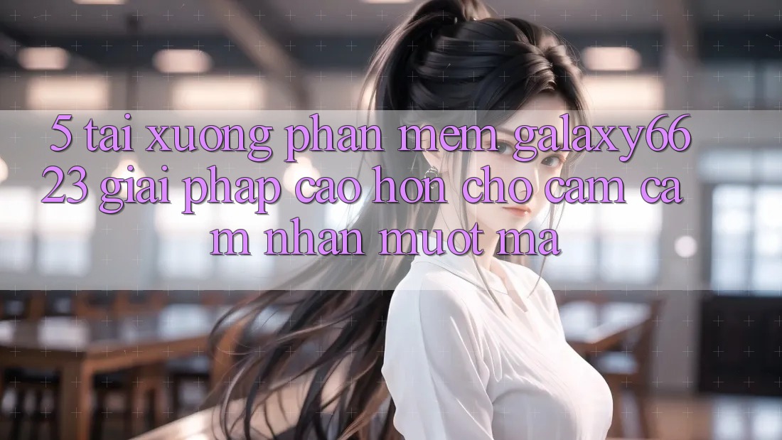 5. Tải xuống Phần mềm Galaxy6623 - Giải Pháp Cao hơn Cho Cảm cảm nhận Mượt Mà 5. Tải xuống Phần mềm Galaxy6623 - Giải Pháp Cao hơn Cho Cảm cảm nhận Mượt Mà