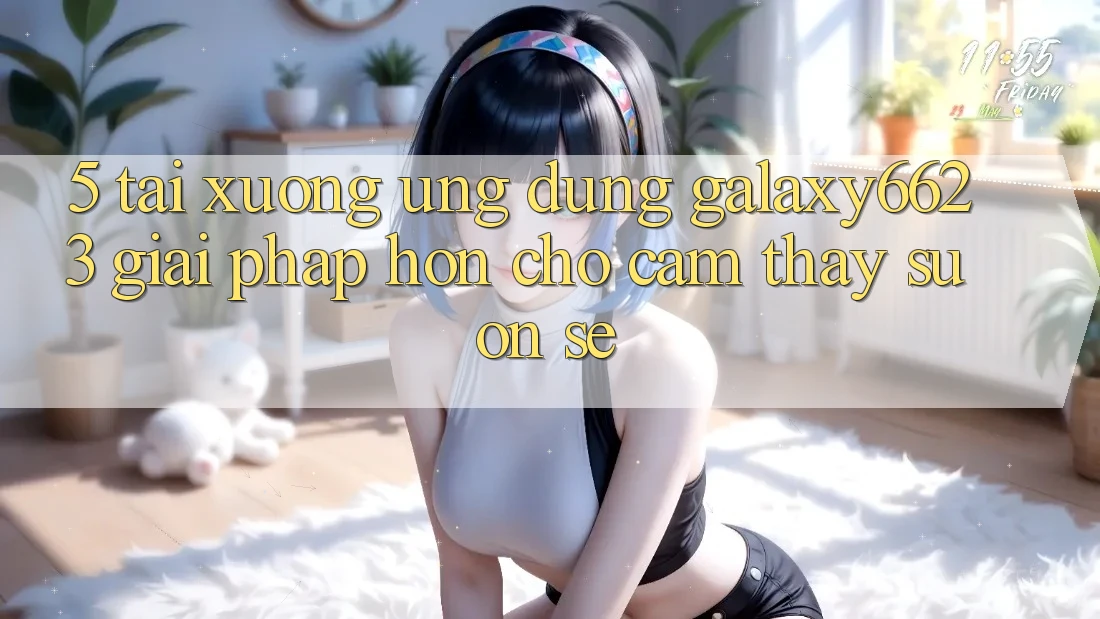5. Tải xuống Ứng dụng Galaxy6623 - Giải Pháp Hơn Cho Cảm thấy Suôn sẻ 5. Tải xuống Ứng dụng Galaxy6623 - Giải Pháp Hơn Cho Cảm thấy Suôn sẻ