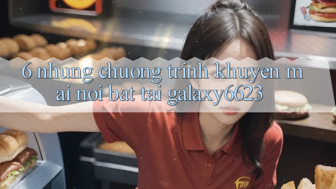 6. Những Chương Trình Khuyến Mãi Nổi Bật Tại Galaxy6623 6. Những Chương Trình Khuyến Mãi Nổi Bật Tại Galaxy6623
