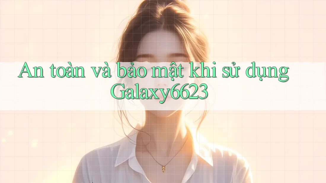 An toàn và bảo mật khi sử dụng Galaxy6623 An toàn và bảo mật khi sử dụng Galaxy6623