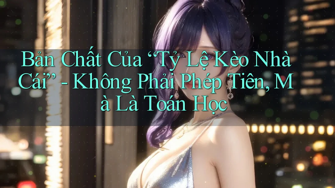 Bản Chất Của “Tỷ Lệ Kèo Nhà Cái” - Không Phải Phép Tiên, Mà Là Toán Học Bản Chất Của “Tỷ Lệ Kèo Nhà Cái” - Không Phải Phép Tiên, Mà Là Toán Học