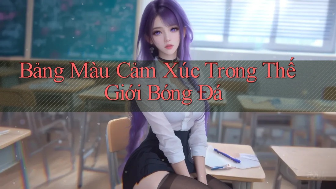 Bảng Màu Cảm Xúc Trong Thế Giới Bóng Đá Bảng Màu Cảm Xúc Trong Thế Giới Bóng Đá