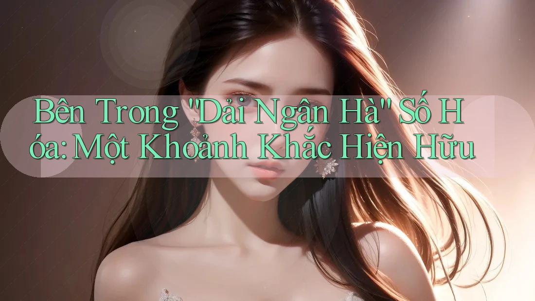 Bên Trong “Dải Ngân Hà” Số Hóa: Một Khoảnh Khắc Hiện Hữu Bên Trong “Dải Ngân Hà” Số Hóa: Một Khoảnh Khắc Hiện Hữu