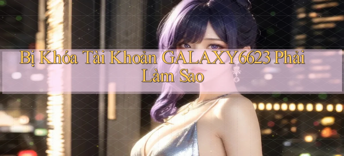 bị khóa tài khoản galaxy6623 phải làm sao