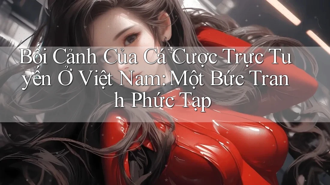 Bối Cảnh Của Cá Cược Trực Tuyến Ở Việt Nam: Một Bức Tranh Phức Tạp Bối Cảnh Của Cá Cược Trực Tuyến Ở Việt Nam: Một Bức Tranh Phức Tạp