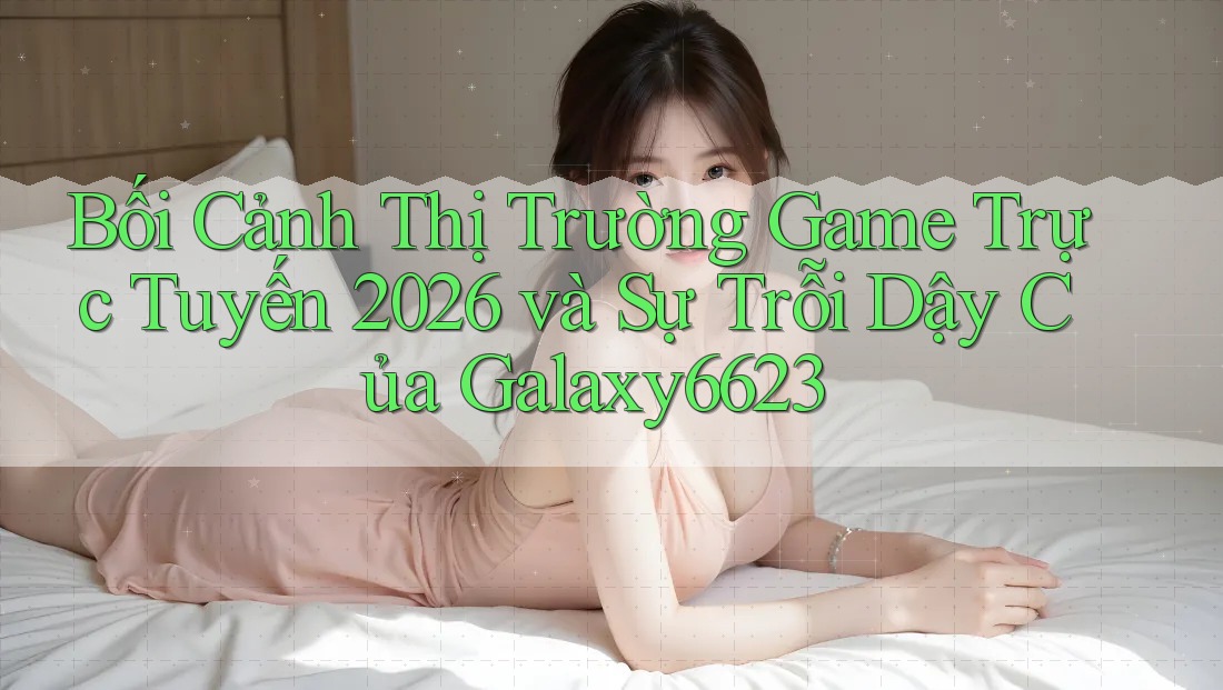 Bối Cảnh Thị Trường Game Trực Tuyến 2026 và Sự Trỗi Dậy Của Galaxy6623 Bối Cảnh Thị Trường Game Trực Tuyến 2026 và Sự Trỗi Dậy Của Galaxy6623