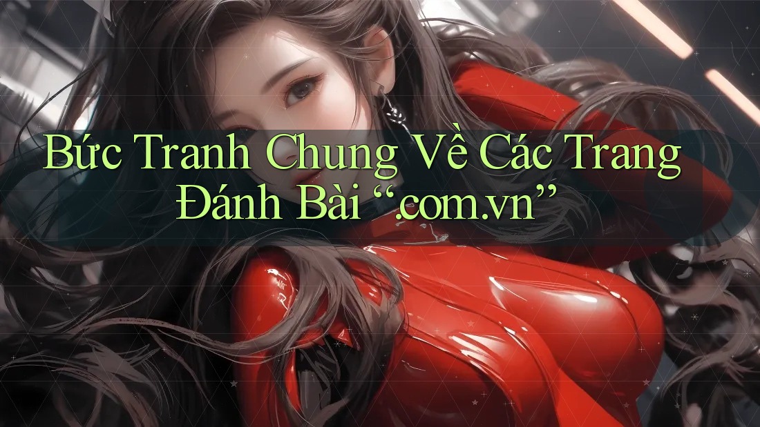 Bức Tranh Chung Về Các Trang Đánh Bài “. com. vn” Bức Tranh Chung Về Các Trang Đánh Bài “. com. vn”