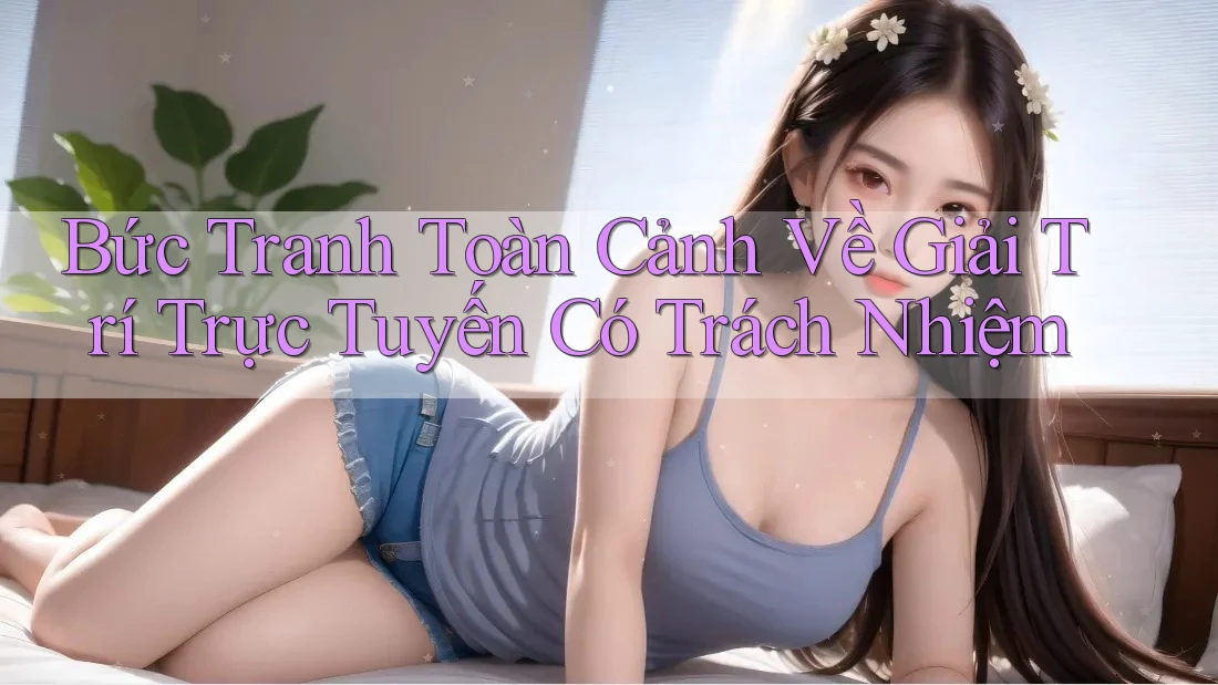 Bức tranh toàn cảnh về giải trí trực tuyến có trách nhiệm Bức tranh toàn cảnh về giải trí trực tuyến có trách nhiệm