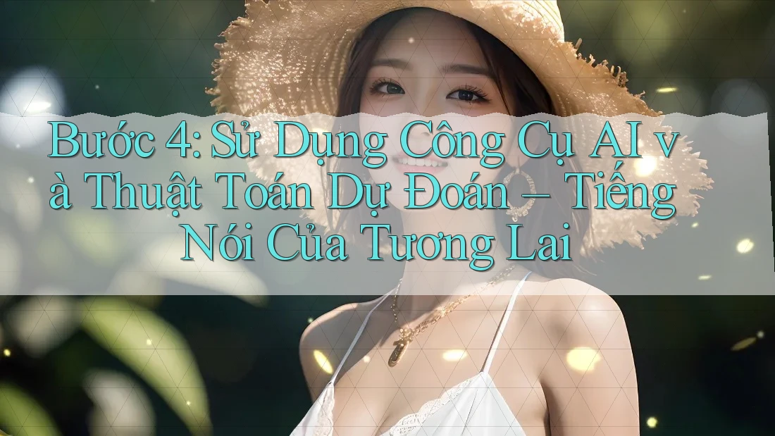 Bước 4: Sử Dụng Công Cụ AI và Thuật Toán Dự Đoán – Tiếng Nói Của Tương Lai