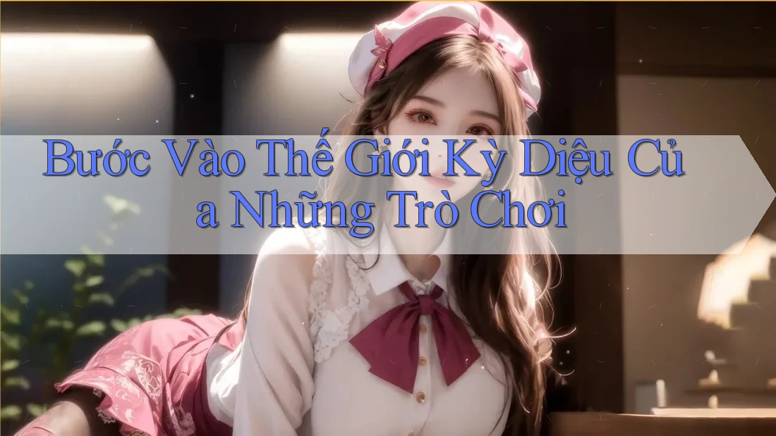 Bước Vào Thế Giới Kỳ Diệu Của Những Trò Chơi Bước Vào Thế Giới Kỳ Diệu Của Những Trò Chơi