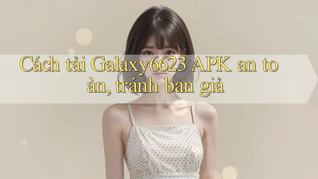 Cách tải Galaxy6623 APK an toàn, tránh bản giả Cách tải Galaxy6623 APK an toàn, tránh bản giả