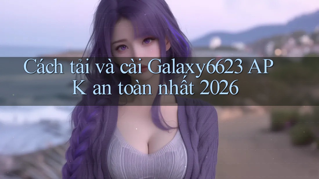 Cách tải và cài Galaxy6623 APK an toàn nhất 2026 Cách tải và cài Galaxy6623 APK an toàn nhất 2026